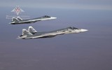 [ẢNH] Su-57 Nga lộ bí mật lớn sau video phóng thử tên lửa không đối không