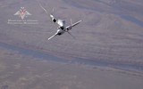 [ẢNH] Su-57 Nga lộ bí mật lớn sau video phóng thử tên lửa không đối không