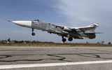 [ẢNH] Nga tăng cường Su-24 tới căn cứ Hmeimim, dấu hiệu tái khởi động chiến dịch Idlib?