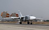 [ẢNH] Nga tăng cường Su-24 tới căn cứ Hmeimim, dấu hiệu tái khởi động chiến dịch Idlib?
