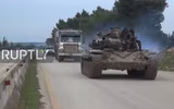 [ẢNH] Lực lượng tiếp viện của quân đội Syria tới Idlib trong tình hình nóng