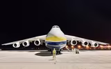 [ẢNH] Vận tải cơ khổng lồ An-225 bất ngờ xuất hiện tại Trung Quốc sau khi tái hoạt động