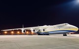 [ẢNH] Vận tải cơ khổng lồ An-225 bất ngờ xuất hiện tại Trung Quốc sau khi tái hoạt động