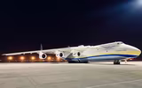 [ẢNH] Vận tải cơ khổng lồ An-225 bất ngờ xuất hiện tại Trung Quốc sau khi tái hoạt động