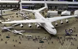 [ẢNH] Vận tải cơ khổng lồ An-225 bất ngờ xuất hiện tại Trung Quốc sau khi tái hoạt động