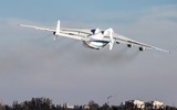 [ẢNH] Vận tải cơ khổng lồ An-225 bất ngờ xuất hiện tại Trung Quốc sau khi tái hoạt động