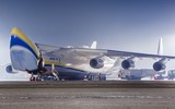[ẢNH] Vận tải cơ khổng lồ An-225 bất ngờ xuất hiện tại Trung Quốc sau khi tái hoạt động