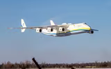[ẢNH] Vận tải cơ khổng lồ An-225 bất ngờ xuất hiện tại Trung Quốc sau khi tái hoạt động