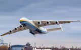 [ẢNH] Vận tải cơ khổng lồ An-225 bất ngờ xuất hiện tại Trung Quốc sau khi tái hoạt động