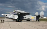 [ẢNH] Ukraine phục hồi thành công máy bay săn ngầm Be-12 từ ‘đống sắt vụn’