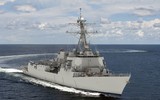[ẢNH] Mỹ có thể biến khu trục hạm Arleigh Burke thành tàu sân bay nhờ tiêm kích F-35B?