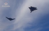 [ẢNH] Chiến đấu cơ tàng hình bí ẩn của Nga tấn công khủng bố tại Idlib?
