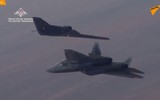 [ẢNH] Chiến đấu cơ tàng hình bí ẩn của Nga tấn công khủng bố tại Idlib?