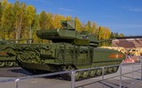 [ẢNH] Chuyên gia Nga đáp trả nghi ngờ của phương Tây về thử nghiệm T-14 Armata tại Syria