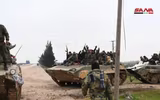 [ẢNH] Quân đội Syria mở cuộc tấn công lớn dọc theo chiến tuyến phía Nam Idlib