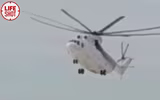 [ẢNH] Trực thăng vận tải lớn nhất thế giới Mi-26 của Nga vỡ tan khi hạ cánh