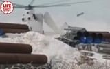 [ẢNH] Trực thăng vận tải lớn nhất thế giới Mi-26 của Nga vỡ tan khi hạ cánh