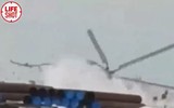 [ẢNH] Trực thăng vận tải lớn nhất thế giới Mi-26 của Nga vỡ tan khi hạ cánh