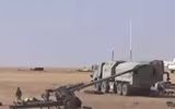 [ẢNH] Quân đội Syria dùng trọng pháo Msta-B đập nát tuyến phòng thủ của phiến quân