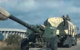[ẢNH] Quân đội Syria dùng trọng pháo Msta-B đập nát tuyến phòng thủ của phiến quân