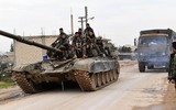 [ẢNH] Giao tranh dữ dội giữa nhiều lực lượng trên khắp miền Bắc Syria