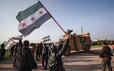 [ẢNH] Giao tranh dữ dội giữa nhiều lực lượng trên khắp miền Bắc Syria