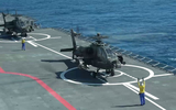 [ẢNH] Tàu sân bay Mistral của Ai Cập mang đầy trực thăng tấn công hiện đại tới Libya tham chiến