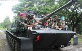 [ẢNH] Indonesia nâng cấp sức mạnh vượt trội cho xe tăng bơi PT-76, Việt Nam có nên tham khảo?