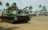 [ẢNH] Indonesia nâng cấp sức mạnh vượt trội cho xe tăng bơi PT-76, Việt Nam có nên tham khảo?