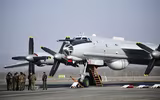 [ẢNH] Biên đội 7 chiếc Tu-142 Nga xuất kích trả đũa sau khi bị F-22 Mỹ áp sát