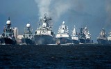 [ẢNH] Một tàu ngầm Đức đối đầu 7 tàu chiến Nga ngoài khơi Latvia