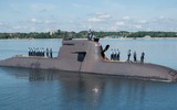 [ẢNH] Một tàu ngầm Đức đối đầu 7 tàu chiến Nga ngoài khơi Latvia