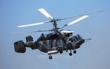 [ẢNH] Nga bất ngờ mang trực thăng hải quân Ka-29 sang Syria ‘thử lửa’