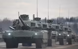 [ẢNH] Sự thật T-14 Armata phối hợp cùng Su-57 diệt 9 xe tăng Israel tại Syria