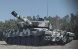 [ẢNH] Đức ra mắt xe tăng Leopard 2 mang pháo 130 mm 