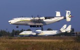 [ẢNH] Máy bay vận tải cánh quạt lớn nhất thế giới của Nga chở vũ khí bí mật tới Syria?