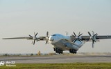[ẢNH] Máy bay vận tải cánh quạt lớn nhất thế giới của Nga chở vũ khí bí mật tới Syria?