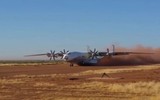 [ẢNH] Máy bay vận tải cánh quạt lớn nhất thế giới của Nga chở vũ khí bí mật tới Syria?