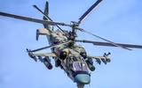 [ẢNH] NATO ‘giật mình’ khi ‘sát thủ diệt tăng’ Ka-52M của Nga lần đầu cất cánh