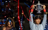 [ẢNH] Naomi Osaka gây ngỡ ngàng khi 'đè bẹp' Serena Williams giành Grand Slams Mỹ mở rộng