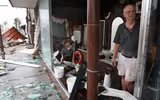[ẢNH] Siêu bão Michael đổ bộ vào Mỹ với sức tàn phá kinh hoàng