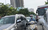 [ẢNH] Sập giàn giáo tại hầm Thủ Thiêm: Ách tắc nghiêm trọng sau sự cố