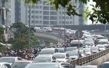 [ẢNH] Sập giàn giáo tại hầm Thủ Thiêm: Ách tắc nghiêm trọng sau sự cố