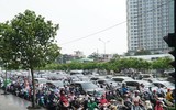 [ẢNH] Sập giàn giáo tại hầm Thủ Thiêm: Ách tắc nghiêm trọng sau sự cố