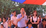 [ẢNH] Khoảnh khắc xúc động phiên đấu giá 32 giò lan của liệt sĩ phi công Khuất Mạnh Trí