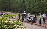 [ẢNH] Sập giàn giáo tại hầm Thủ Thiêm: Ách tắc nghiêm trọng sau sự cố