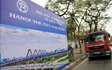 [ẢNH] Đường phố Hà Nội trang hoàng trước thềm hội nghị thượng đỉnh Mỹ - Triều Tiên