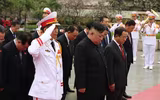 [ẢNH] Toàn cảnh Chủ tịch Triều Tiên Kim Jong-un tạm biệt Việt Nam, lên đường về nước