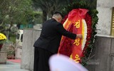 [ẢNH] Toàn cảnh Chủ tịch Triều Tiên Kim Jong-un tạm biệt Việt Nam, lên đường về nước