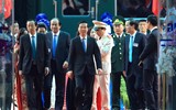 [ẢNH] Toàn cảnh Chủ tịch Triều Tiên Kim Jong-un tạm biệt Việt Nam, lên đường về nước